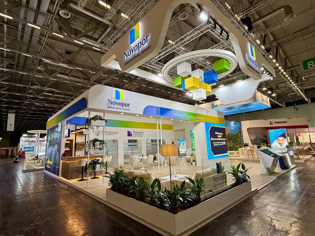 exhibition booth design and expo stand builders in europe