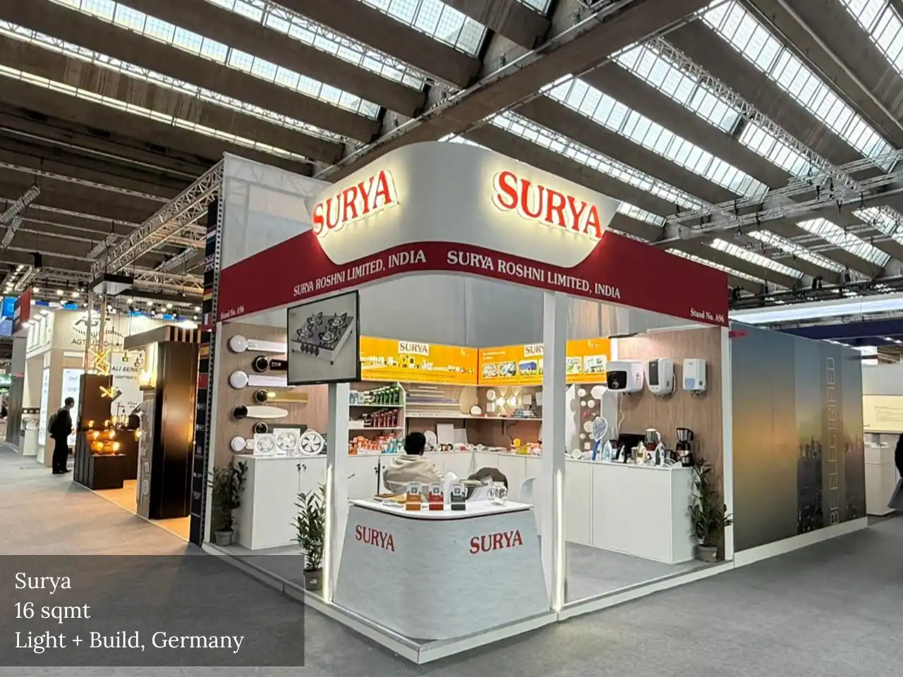 Surya Exhibition Stand Design Europe Germany